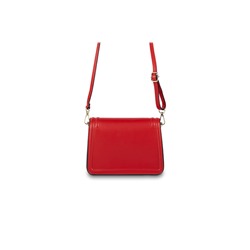 Bandolera de piel Core Rojo