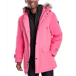 MICHAEL Michael Kors Michael Kors Men's Hooded Bib Snorkel Parka, Created for Macy's