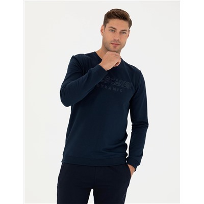 Lacivert Regular Fit Sweatshirt