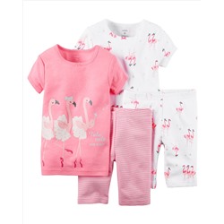 4-Piece Snug Fit Cotton PJs