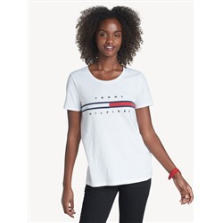 RELAXED FIT ESSENTIAL LOGO FLAG T-SHIRT