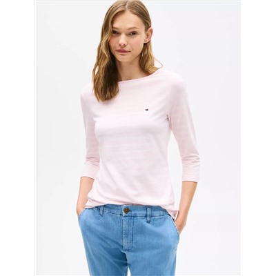 Stripe Boatneck T-Shirt