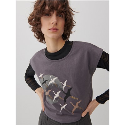 T-Shirt mit Print