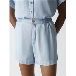 LIGHTWEIGHT DENIM SHORTS