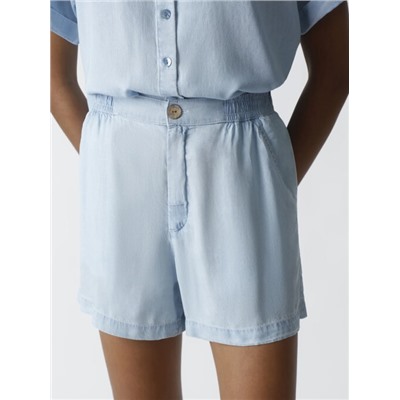 LIGHTWEIGHT DENIM SHORTS