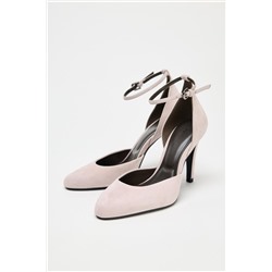 ZAPATO TACÓN ANTE PULSERA