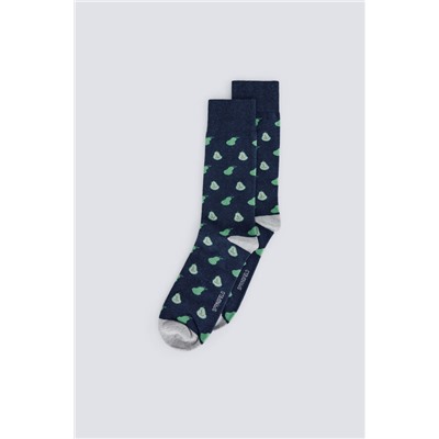 Calcetín algodón peras