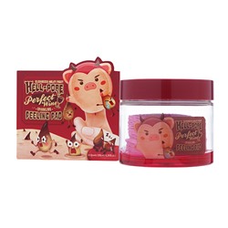 Elizavecca MILKY PIGGY HELL-PORE Perfect Wine SPARKLING PEELING PAD Очищающие пилинг-диски для лица 30шт
