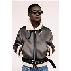 SHORT DOUBLE-FACED JACKET