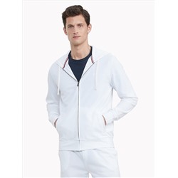 TOMMY HILFIGER ESSENTIAL STRETCH PIQUE COTTON HOODIE
