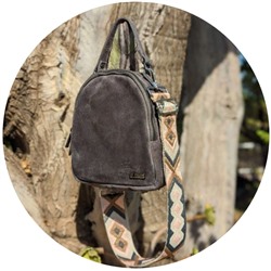 AB.Z · Pelle · mochila serraje (610) Gris-(150)-6 (10) АКЦИЯ