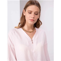 Toz Pembe Comfort Fit Uzun Kollu Gömlek