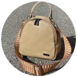 AB.Z · Pelle · mochila NAPA /2 taupe CB-7 cuero (750)
