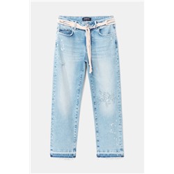 Pantalón vaquero slim tobillero