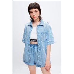 Camisa vaquera Azul claro