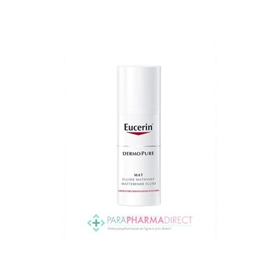 Eucerin DermoPure Mat Fluide Matifiant Peau à Imperfections 50ml