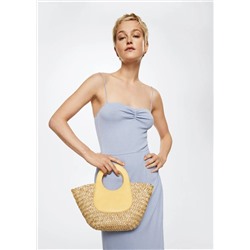 Vestido punto canalé -  Mujer | MANGO OUTLET España