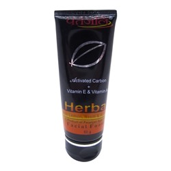 PATANJALI Gel-foam for washing with activated carbon Гель-пенка для умывания с активированным углем 60г