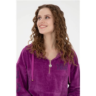 Kadın Violet Sweatshirt
