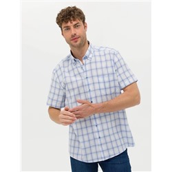 Mavi Regular Fit Kısa Kollu Gömlek