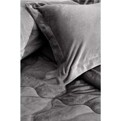 Kaira Çift Kişilik Comforter Set - Antrasit