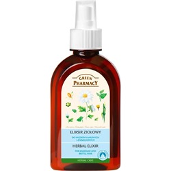Greenpharmacy Эликсир травяной для ломких и окрашенных волос 250 мл