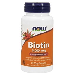 Biotin 60 cap Now