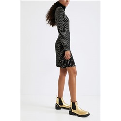 Vestido slim corto