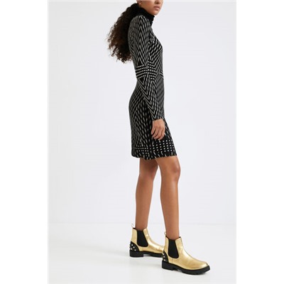 Vestido slim corto