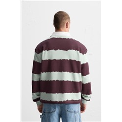 POLO ESTAMPADO RAYAS TIE DYE