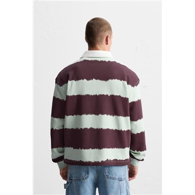 POLO ESTAMPADO RAYAS TIE DYE