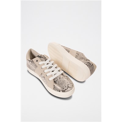 Zapatillas Beige