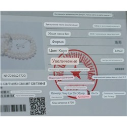 Набор из пресноводного жемчуга и серебра 925 пробы  Jewelr*y
