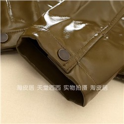 Мужская лакированная демисезонная куртка Zar*a