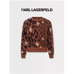 Женский джемпер из смесовой шерсти Kar*l Lagerfel*d