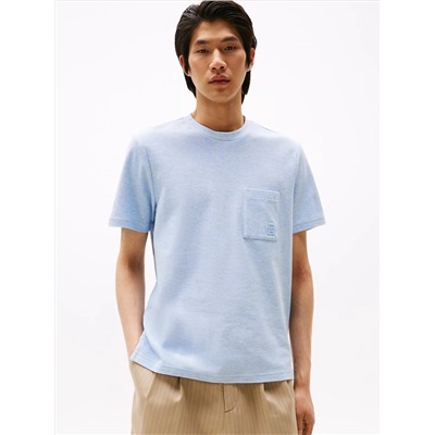 Embroidered Logo Interlock T-Shirt