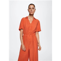 Mono cuello camisero -  Mujer | MANGO OUTLET España