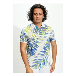 U.S. Polo Assn. Mavi Erkek T-Shirt G081SZ011.000.1193808