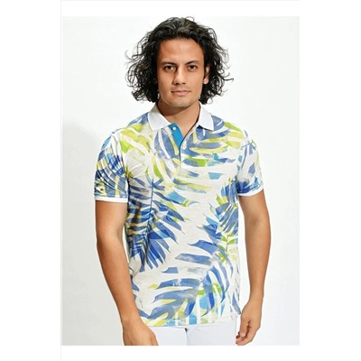 U.S. Polo Assn. Mavi Erkek T-Shirt G081SZ011.000.1193808