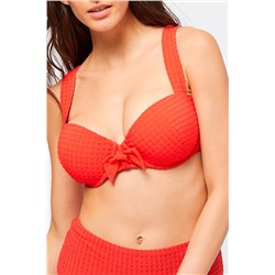 Sujetador de biquini coques Lune Rojo