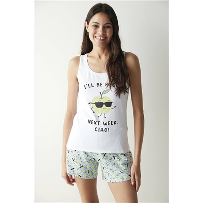 Penti Ciao Şort Pijama Takımı PN924TNG23IY-MIX