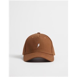 Embroidery Cap, Men, Brown