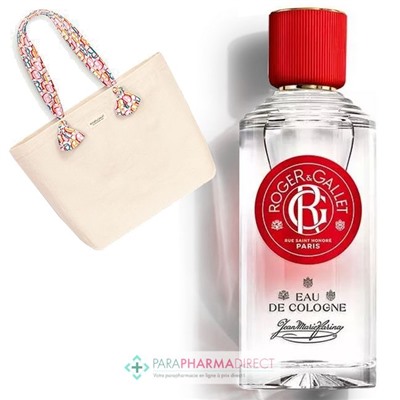 Roger & Gallet Eau de Cologne Jean Marie Farina 100ml + 1 TOTE BAG OFFERT