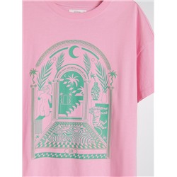 T-Shirt im Regular-Fit mit Druck