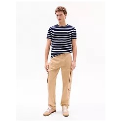 Stripe Stretch-Cotton Extra Slim T-Shirt