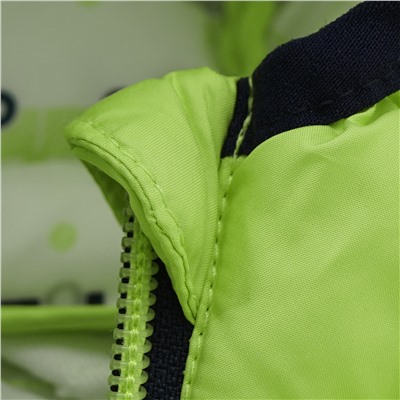 Baby Steppjacke mit Kapuze