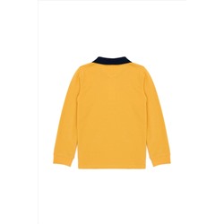 Erkek Çocuk Safran Basic Sweatshirt