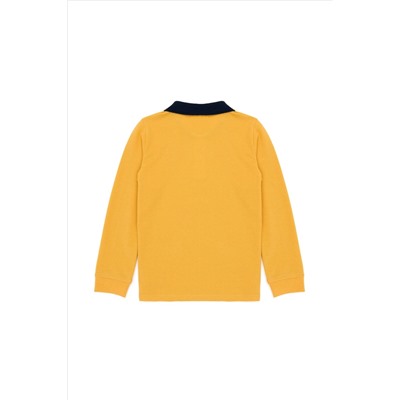 Erkek Çocuk Safran Basic Sweatshirt