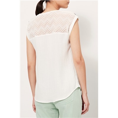 Blusa Blanco roto