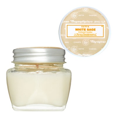 SATYA White Sage Ароматическая свеча 30г